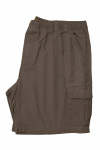 Jeep 21CM Elasticated Walk Shorts In Bark - Bark 4XL