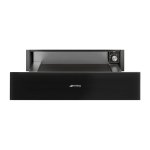 Smeg CPR115B3 15CM Warmer Drawer Linea Black