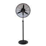 Alva Air - 50CM Industrial Design Pedestal Fan Black - 90W