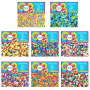 Ironing Beads - Bright Bead Colour Mix - 6400 Beads 8 X 800 Packets