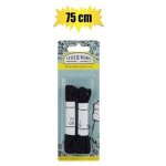 SHOE LACES 75CM Blk