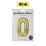 Balloon Helium Foil Gold 0 102CM F 04