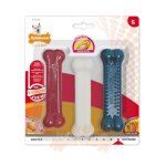 Nylabone Extreme Chew Value Pack Peanut Butter Chicken Bacon - Small