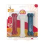 Nylabone Extreme Chew Value Pack Peanut Butter Chicken Bacon - Small