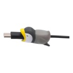 Volkano Biteziez Series Cable Bites VK-5120-BK-CF