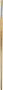 Dala 582 7 Round Hog Bristle Brush - Long Handle