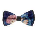 Seslflkpjk Boys Trippy Lesbian Love Woman Pride Art Pre-tied Bow Ties For Holiday Party Graduation Halloween Vintage Creative Cr