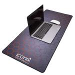 Game City Full Desk Coverage Gaming And Office Mouse Pad Red