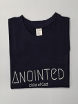 Mens Annointed Navy T-Shirt - 3XL