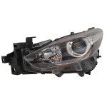 Mazda 3 Headlight Manual With Projector Left 16-19