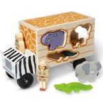 Melissa Animal Rescue Shape Sorting Truck Play Set