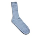 Adult Diabetic Relaxed Leg Sock - Light Blue - Factory Plaza