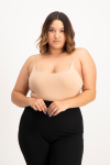 Mindy Strappy Bodysuit - Nude - XL