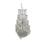 5 Tier Crystal Centrepiece