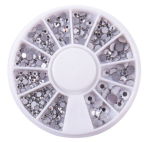 Rhinestones Wheel Silver