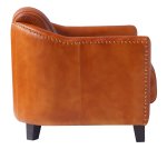 Four Corners Full Leather Chair CH17