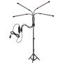 - 4 Lamps Full Spectrum Plant Growth LED Lights With Tripod Stand