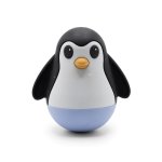 Jellystone Penguin Wobble Toy - Mint Black Bubblegum Blue - Soft Blue