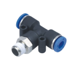 AirCraft Pu Hose Fitting Tee 4MM-1 4" M