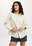 Cotton On Heritage Shirt-dutch Stripe Lemon Icing