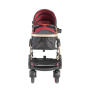 Belecoo 2-IN-1 Stroller Maroon