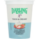 Full Cream Strawberry Yoghurt Tub 175G