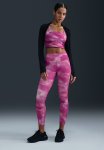Nike One 7 8 Tight - Hot Fuchsia black