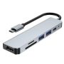 Gagafast Type-c Adapter Hub 6-IN-1 Support 4K Hdtv