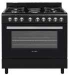 ELBA 90CM Black Essential 4 Burner Gas 2 Burner Electric Stove - 04 96CL727BN