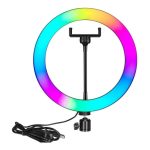 Nesty 12-INCH Multipurpose USB Poweredrgb LED Selfie RINGNTNRL66