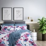 Pierre Cardin Ryleigh Floral Microfibre Comforter Set