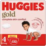 Huggies Gold Skinsoft Nappies S4 132