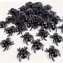 25PCS Vase Filler MINI Spider Halloween Table Scatter Vase Filler Ornaments For Halloween Harvest Thanksgiving Fall Autumn Party Decoration Supply