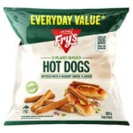 Fry's 8 Plant-based Hotdogs Everyday Value 360GR
