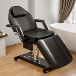 Paddie Hydraulic Tattoo Chair For Client 360 Swivel Massage Esthetician Table Height Adjustable Lash Spa Bed With Storage Pocket