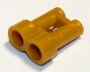 Parts Minifigure Utensil Binoculars Town 30162 - Pearl Gold