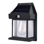 Zs - Solar Wall Lantern Outdoor Wireless Dusk To Dawn Motion Sensor LED Lights - White