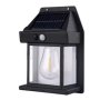 Zs - Solar Wall Lantern Outdoor Wireless Dusk To Dawn Motion Sensor LED Lights - White