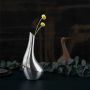 Swan Solitaire Silver Vase - Vagnbys Denmark