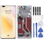 Lcd Screen And Digitizer Full Assembly With Frame For Huawei Nova 8 Pro 5G Silver