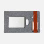 Desk Organiser - Felt + Leather