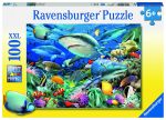 Ravensburger Shark Reef 100 Piece Puzzle