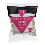 Hario V60 Coffee Dripper Paper Filters - 01 1 Cup Pack Of 100