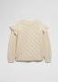Frill Cable Knit