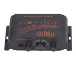 MINI Amp Stereo Amplifier Hifi Power Amp 2 Channel Speaker Amplifier MINI 40W DC12V Multifunctional Sound Stereo Home Car For Sp