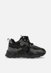 PoP Candy Lace Up & Velcro Sneakers - Black