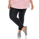 Donnay Plus Size Essential Long Legging - Black