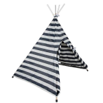 Teepee Tent - Navy & White