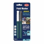 Paint Round Nib Black & White Marker