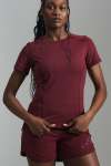 Active Runner T-Shirt - XL Burgundy